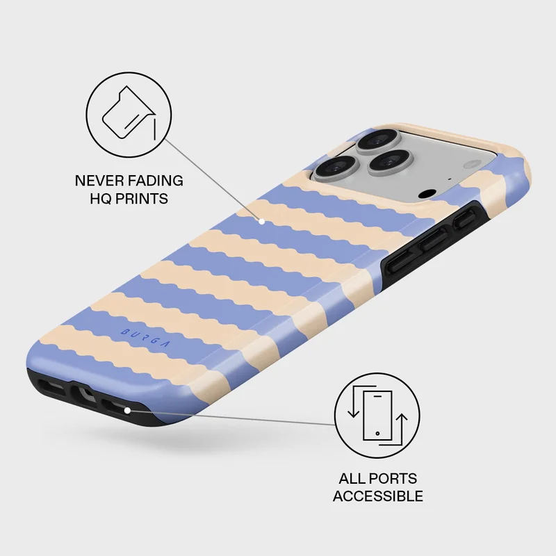Burga iPhone 17 Pro Max Splash Burga iPhone 17 Pro Max Splash Premium Case Compatible with Hybrid Dual-Layer Hard Shell + Silicone Protection - Scratch-Resistant Shockproof Mobile Cover  | Best Price UAE